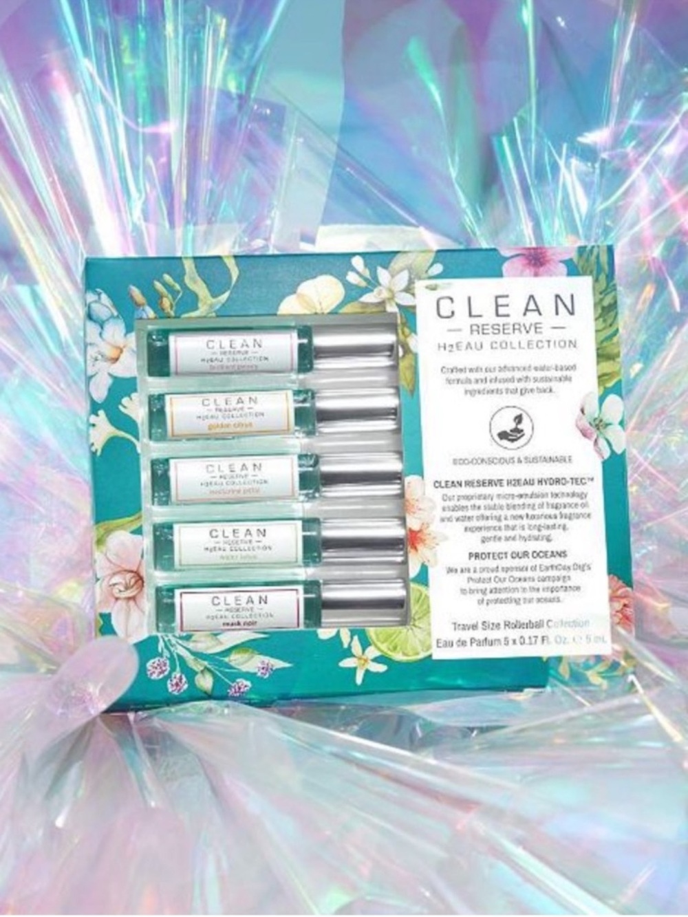 CLEAN RESERVE H2Eau Collection EDP Layering Set 5ml x 5 NEW - Picture 3 of 5
